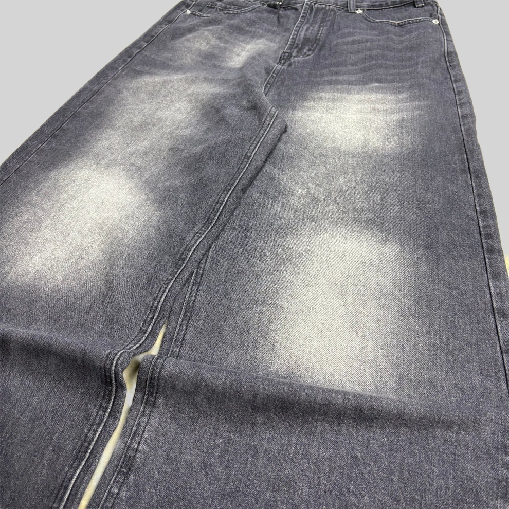 Dark Grey Baggy Jeans
